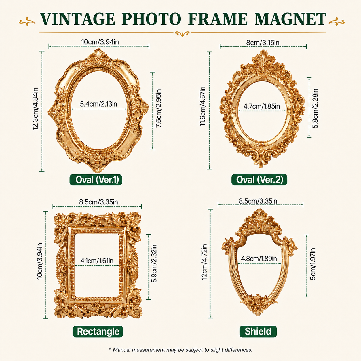 Custom Dog Vintage Frame Magnet, Custom Dog Photo Fridge Magnet, Gift For Dog Mom Dad THUC99