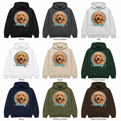 Custom Dog Face Sweatshirt Personalized Puppy Photo Hoodie Funny Gift for Pet Lovers THUC99 (Copy)