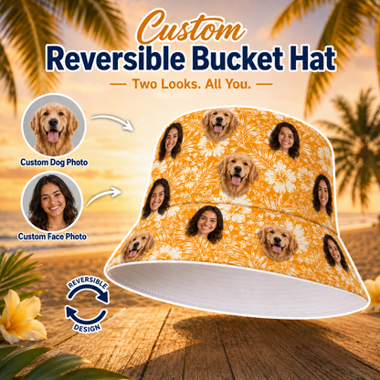 Custom Photo Hawaiian Shirt For Dog Lovers, Personalized Pet Beach Shirt, Tropical Gift For Dog Parents THUC99
