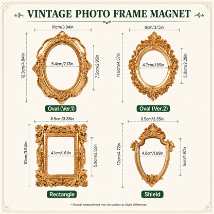 Custom Dog Photo Magnet, Vintage Frame Refrigerator Decor, Personalized Dog Lover Gift THUC99