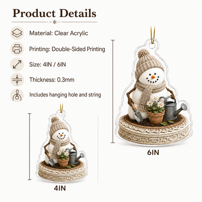 Snowman Hobbies Acrylic Gardening