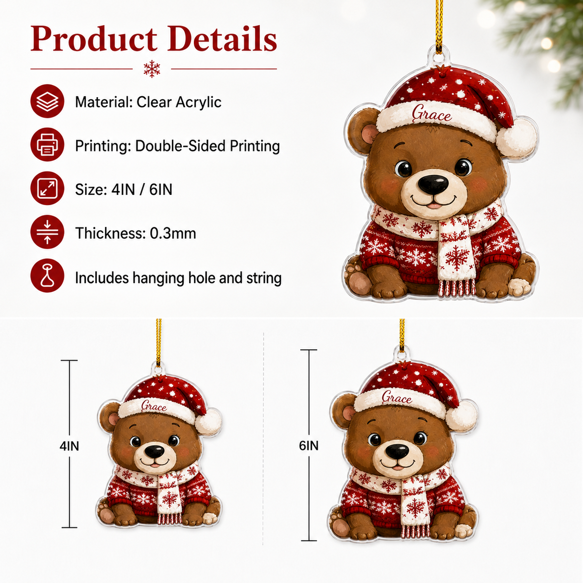 Animal Noel Bear