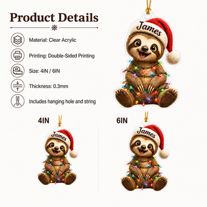 Animal Led Light Sloth