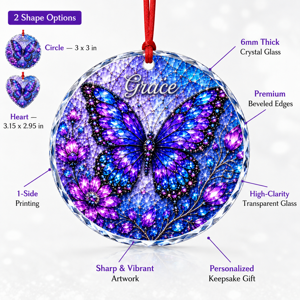 Flying animals Filigree Butterfly