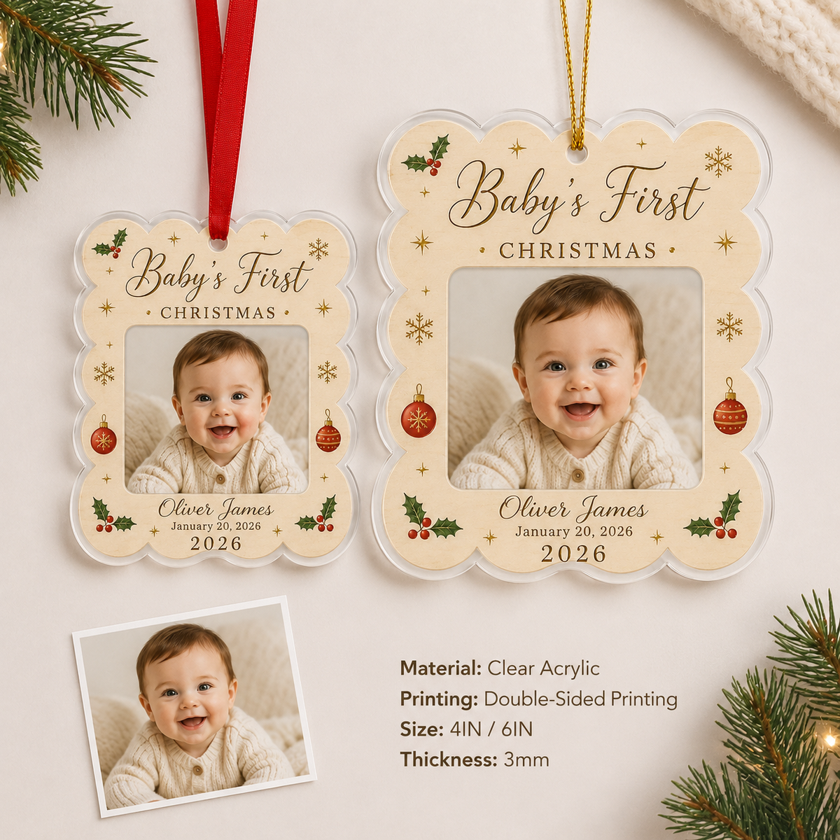 Baby Xmas Picture