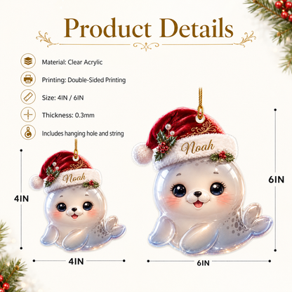 Animal With Santa Hat Seal