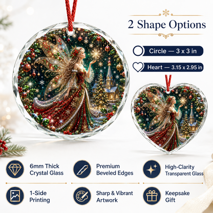 Fairy Glass Ornament Christmas Fairy