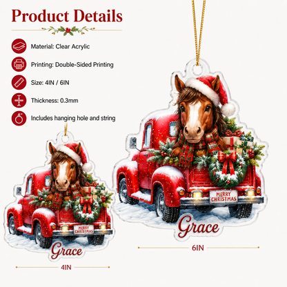 Christmas Farm Horse