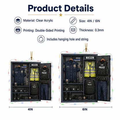 Police Uniform Locker