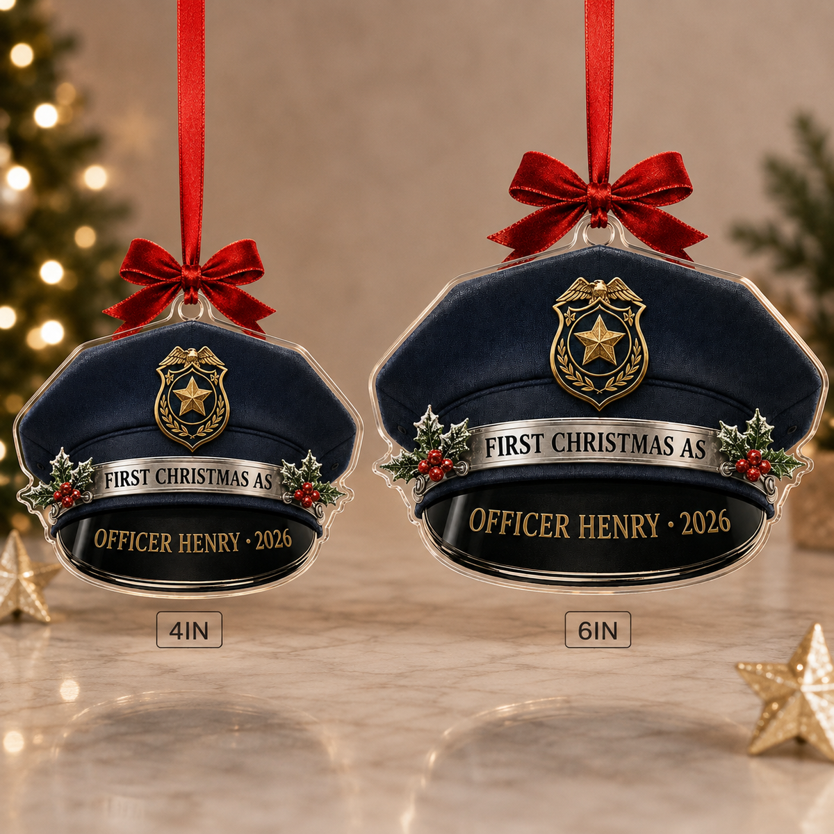 First Christmas Officer