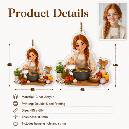 Custom Photo Hobbies Acrylic - Cooking
