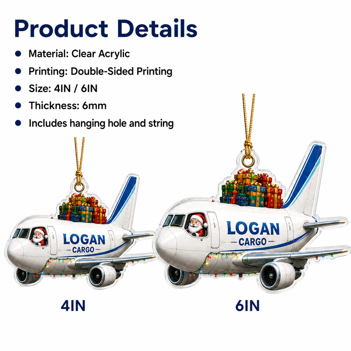 Santa Vehicle Cargo Plane