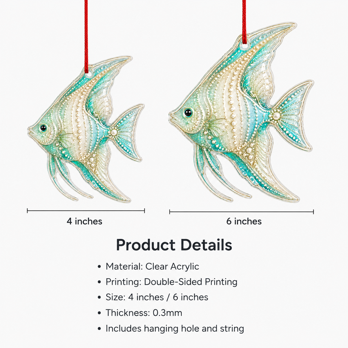 Summer Ocean Animals Angelfish