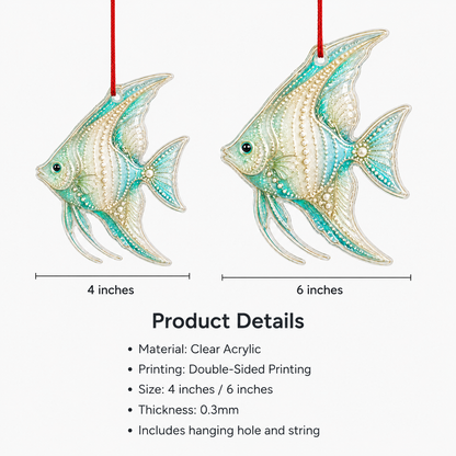 Summer Ocean Animals Angelfish