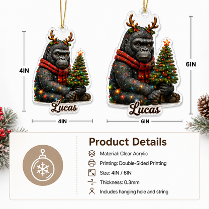 Christmas Animal Gorilla