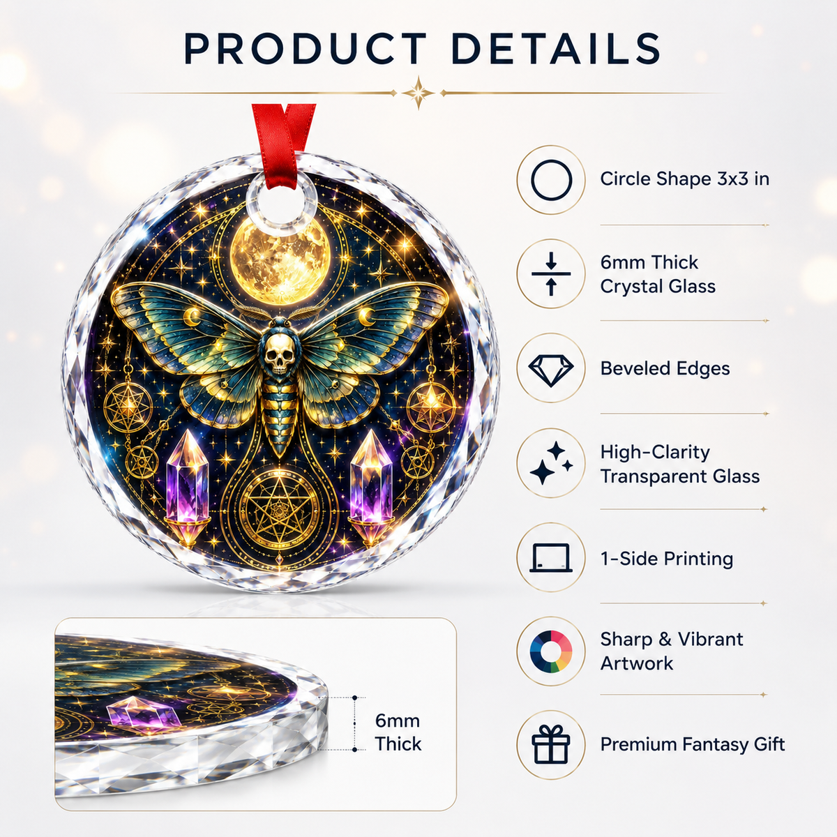 Glass Bright Mystic Sparkling 16