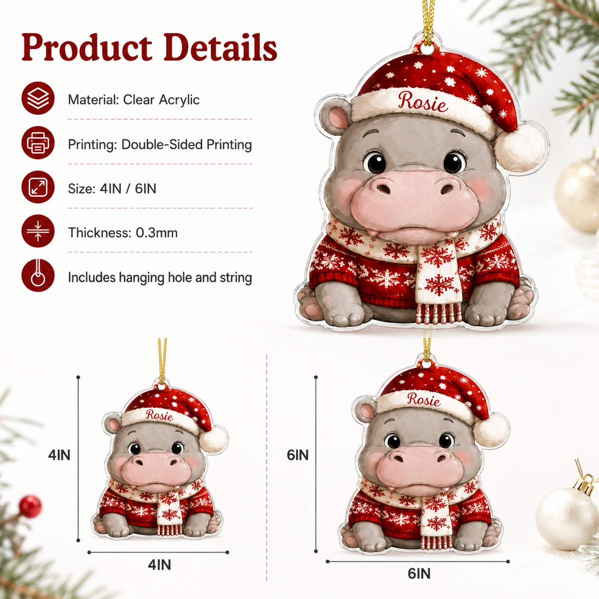 Animal Noel Hippo
