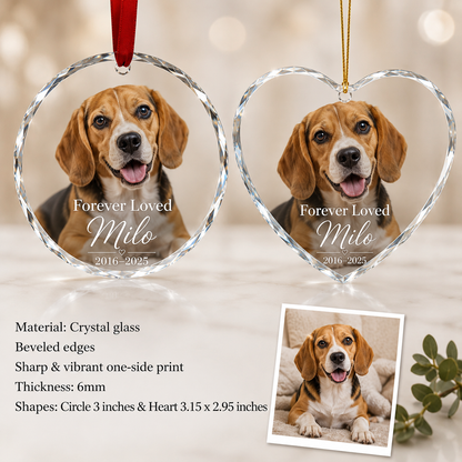 Custom Photo Dog Memorial Style 15