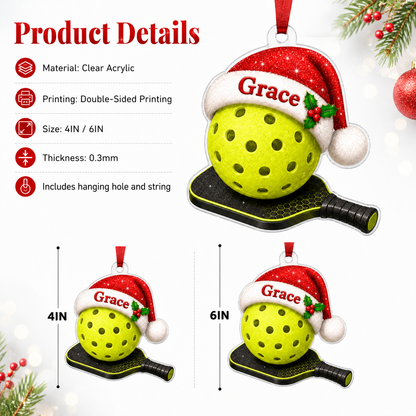 Sport Custome Name Acrylic Pickleball