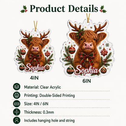 Highland Cow Style 7