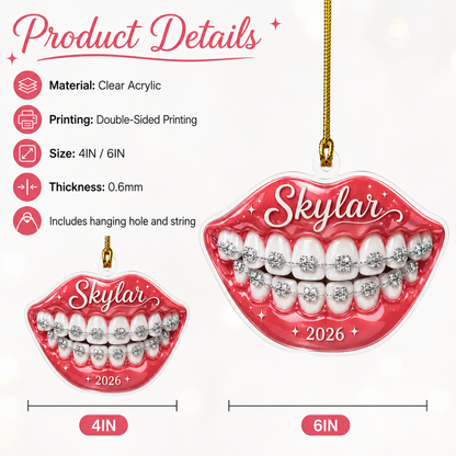 Dental Sparkling Braces Smile