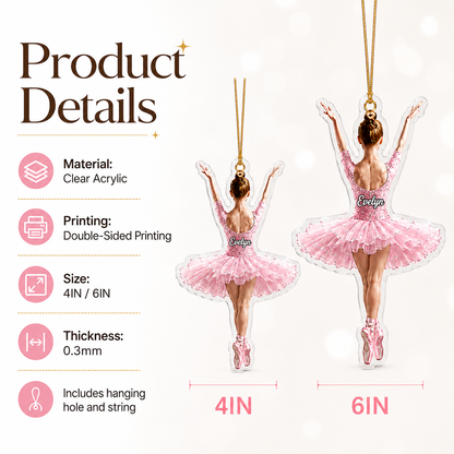 Ballet Custom Name Acrylic 16