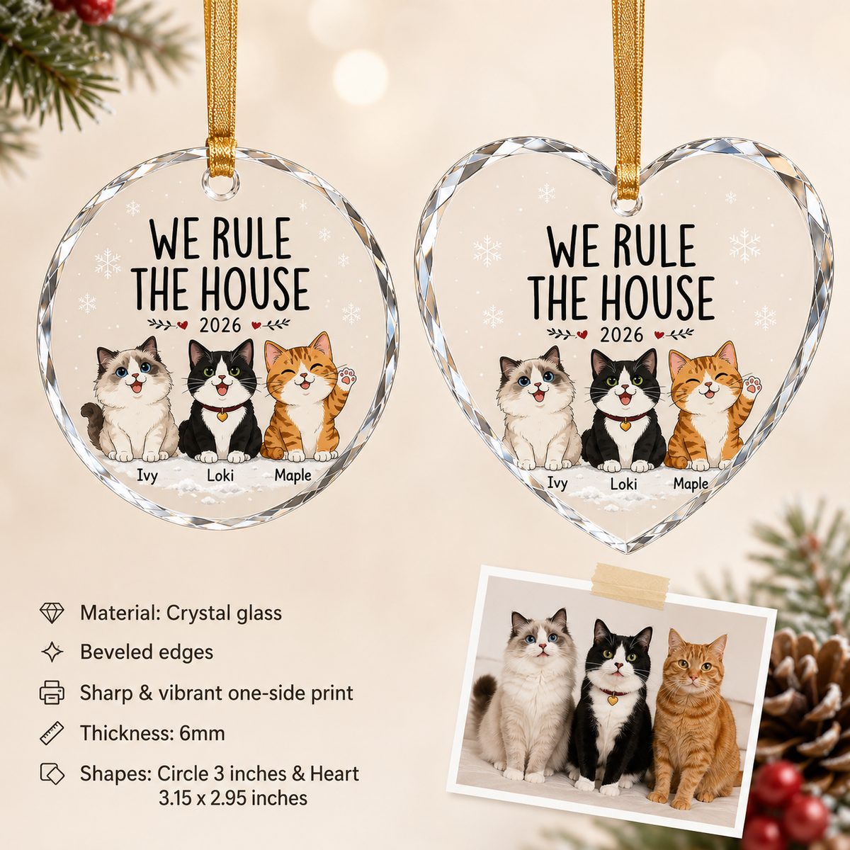 Custom Photo cat style 9