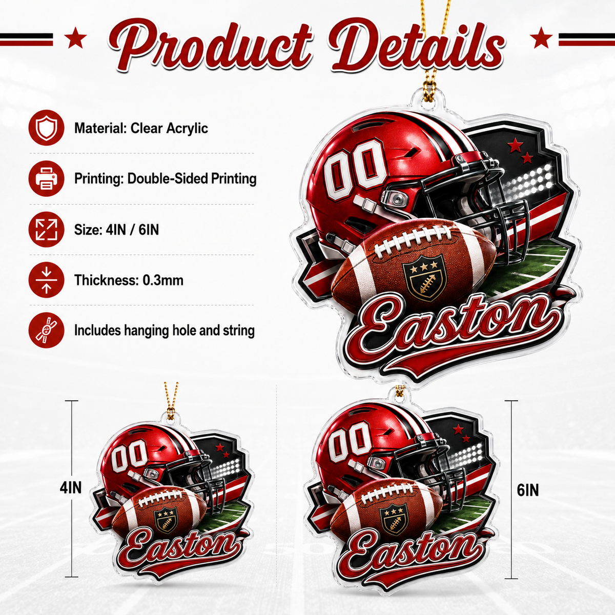 American Football Sport Style 1