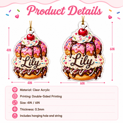Custom Dessert Donut Acrylic