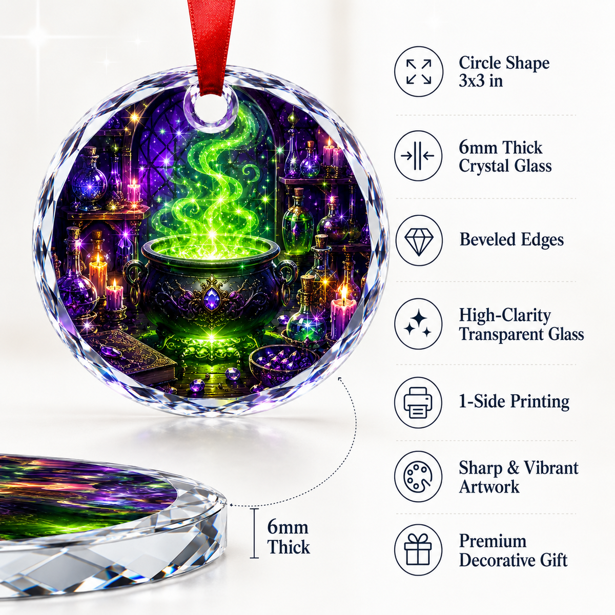 Glass Bright Mystic Sparkling 17