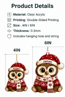 Animal Noel Owl