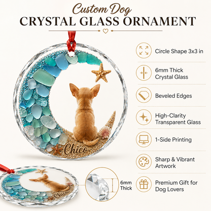 Custom Dog Seashell Chiahuahua