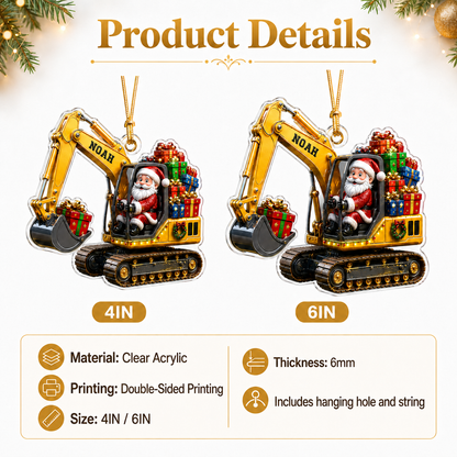 Santa Vehicle Pickup Truck