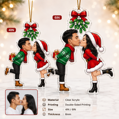 Custome Photo Couple Kisses