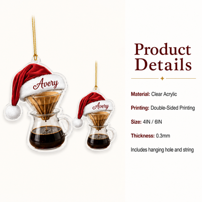 Coffee Equipment Ornament Acrylic Pour Over Coffee TAM