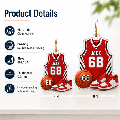 Basketball Acrylic Style 4