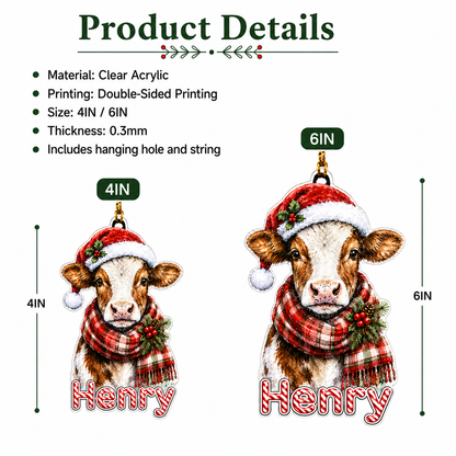 Christmas Farm Animal Cow
