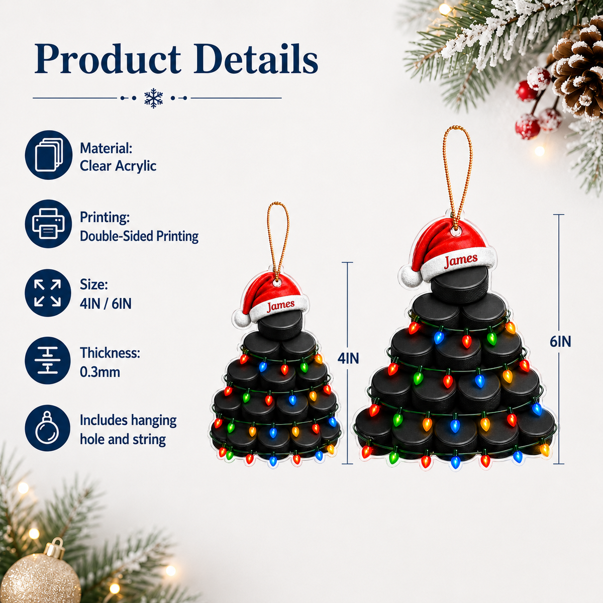 Sport Led Light Hockey Pucks