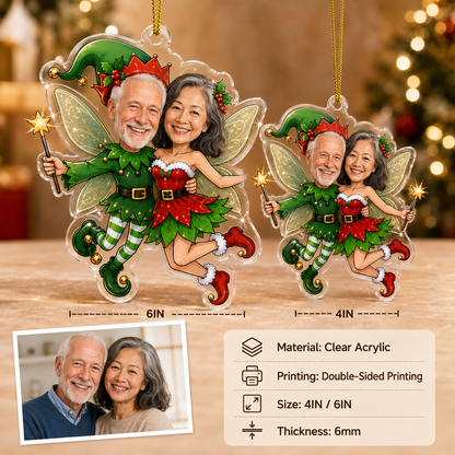 Custome Photo Couple Tinkle Bell