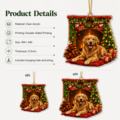 Dog Christmas Tree Golden Retriever
