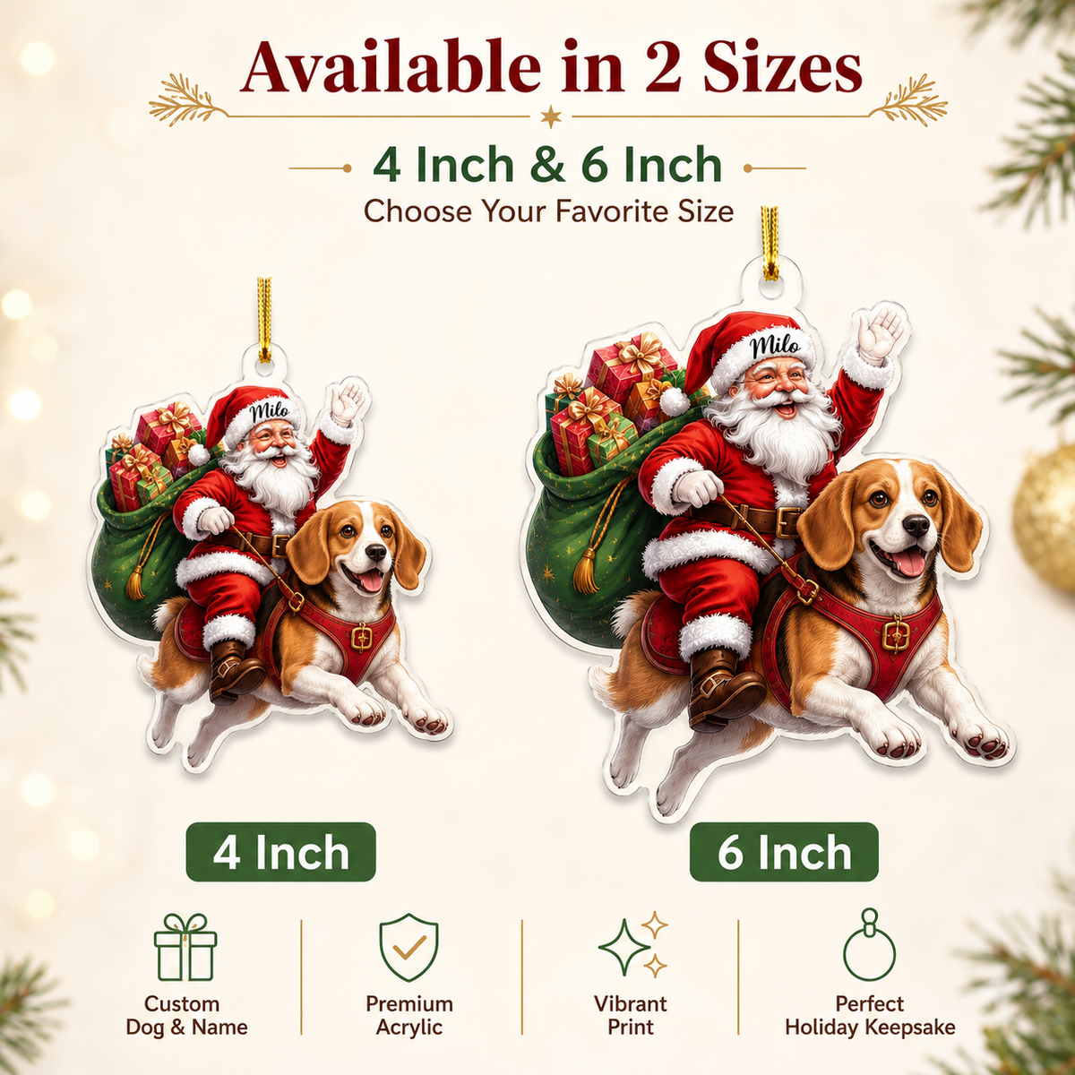 Custom Photo Dog For Dog Lover Style 6