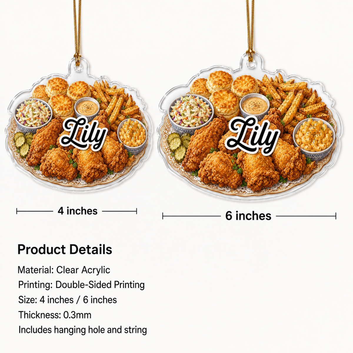 Food Dinner Fried Chicken Platter