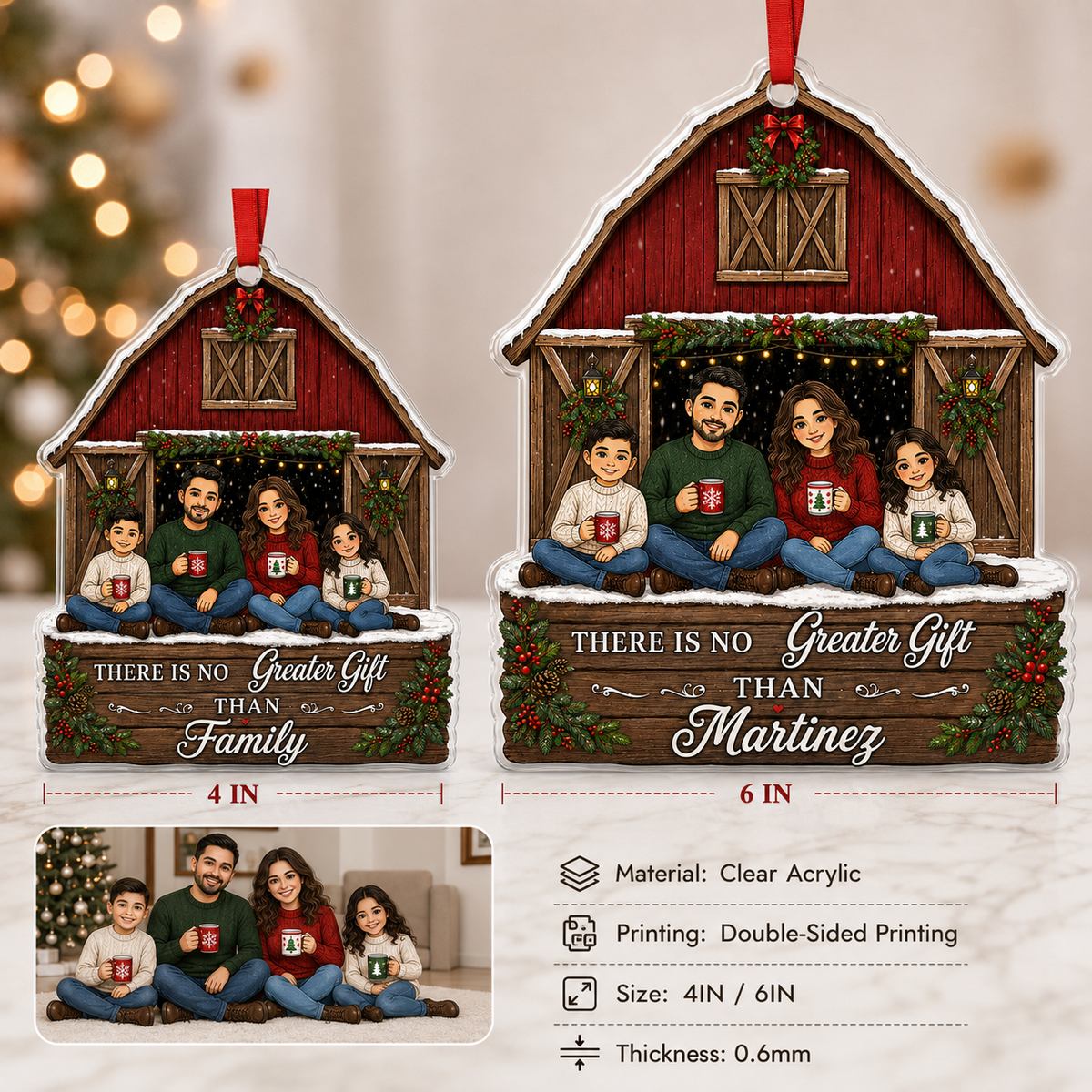 Family Memory Winter House