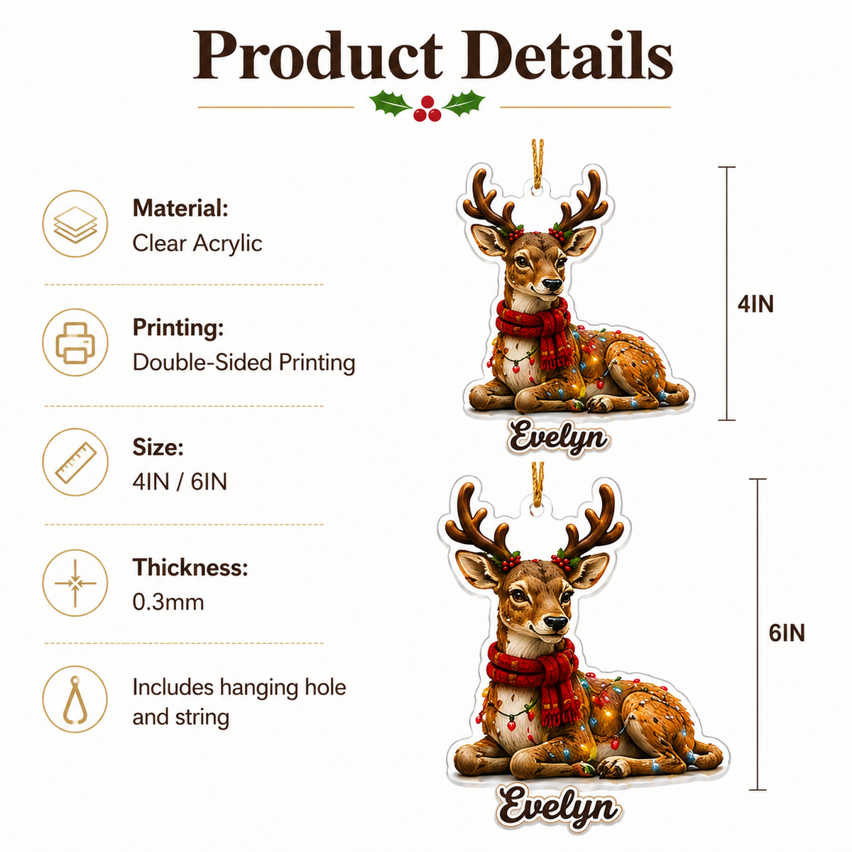 Christmas Animal Deer