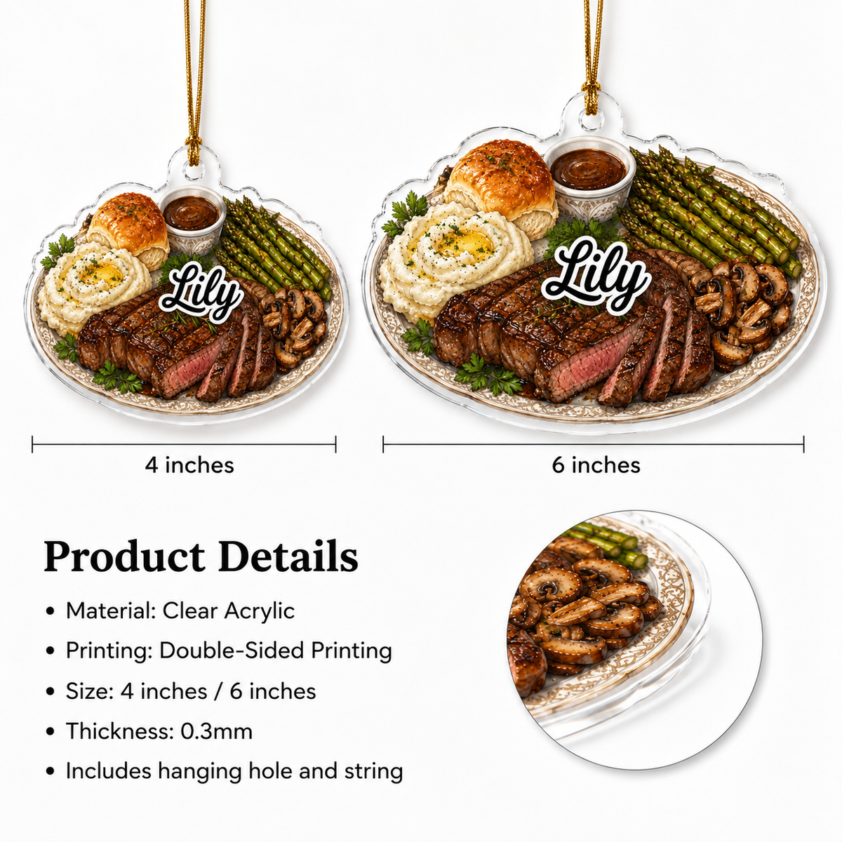 Food Dinner Steak Dinner Platter