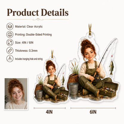 Custom Photo Hobbies Acrylic - Fishing