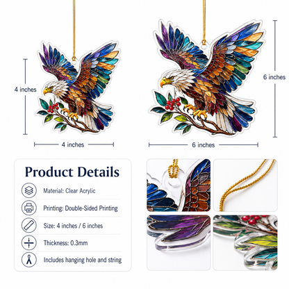 Bird With Flower Eagle