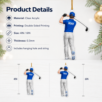 Golf Acrylic Style 9