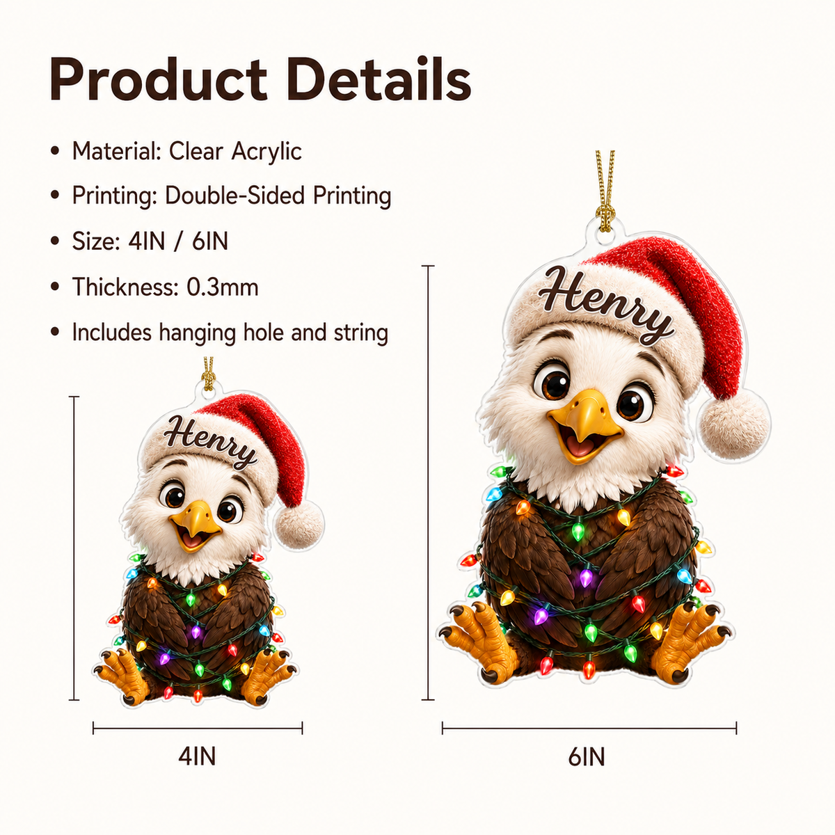 Animal Led Light Eagle