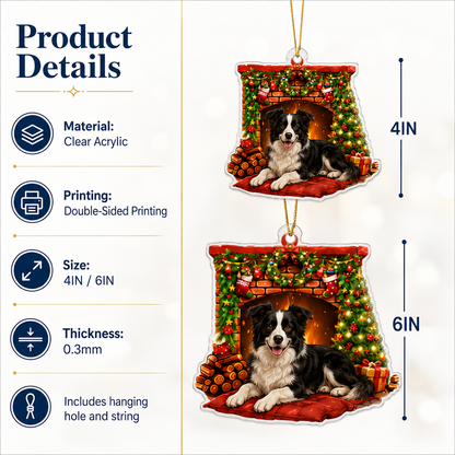 Dog Christmas Tree Border Collie